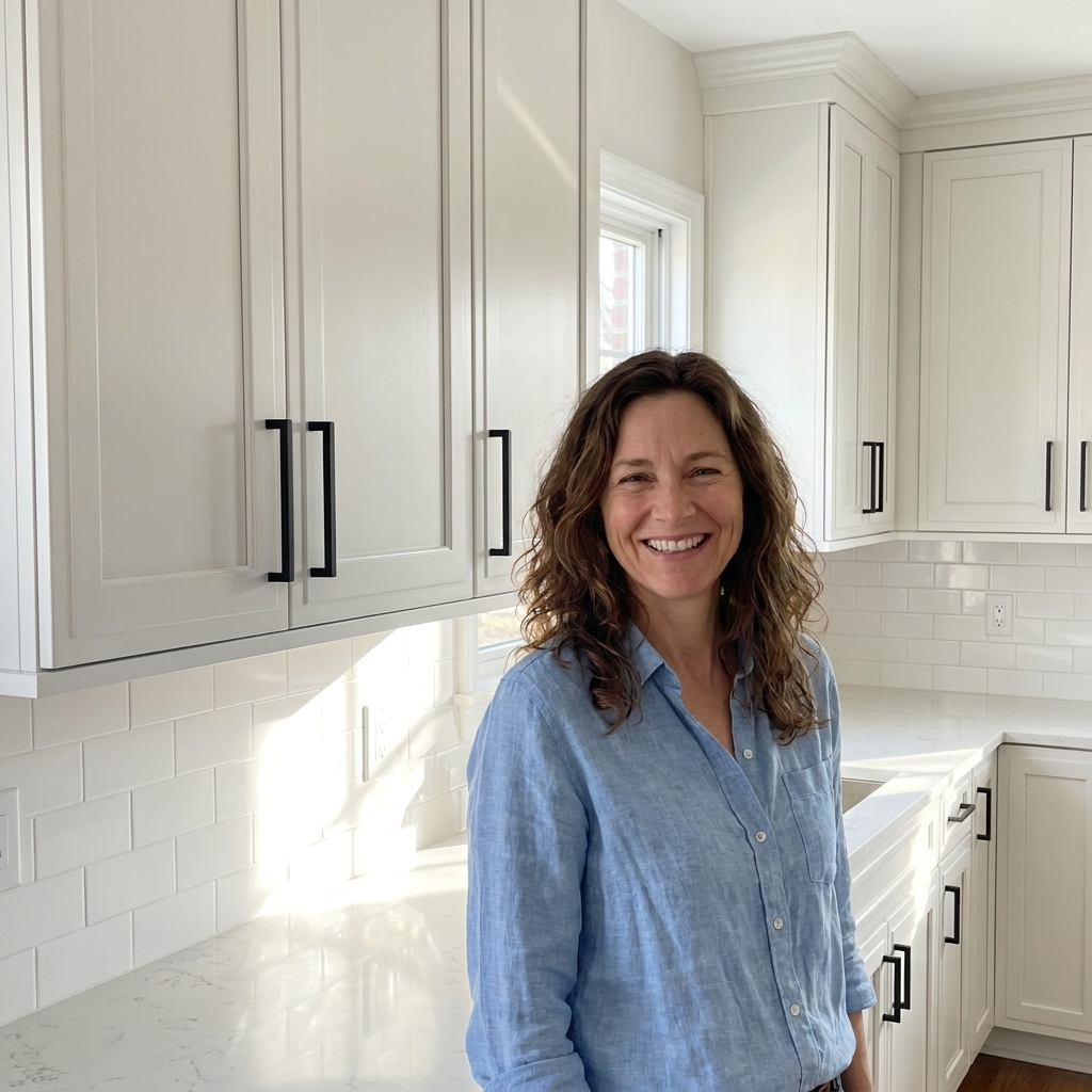 Painting Kitchen Cabinets for a Factory-Smooth Finish