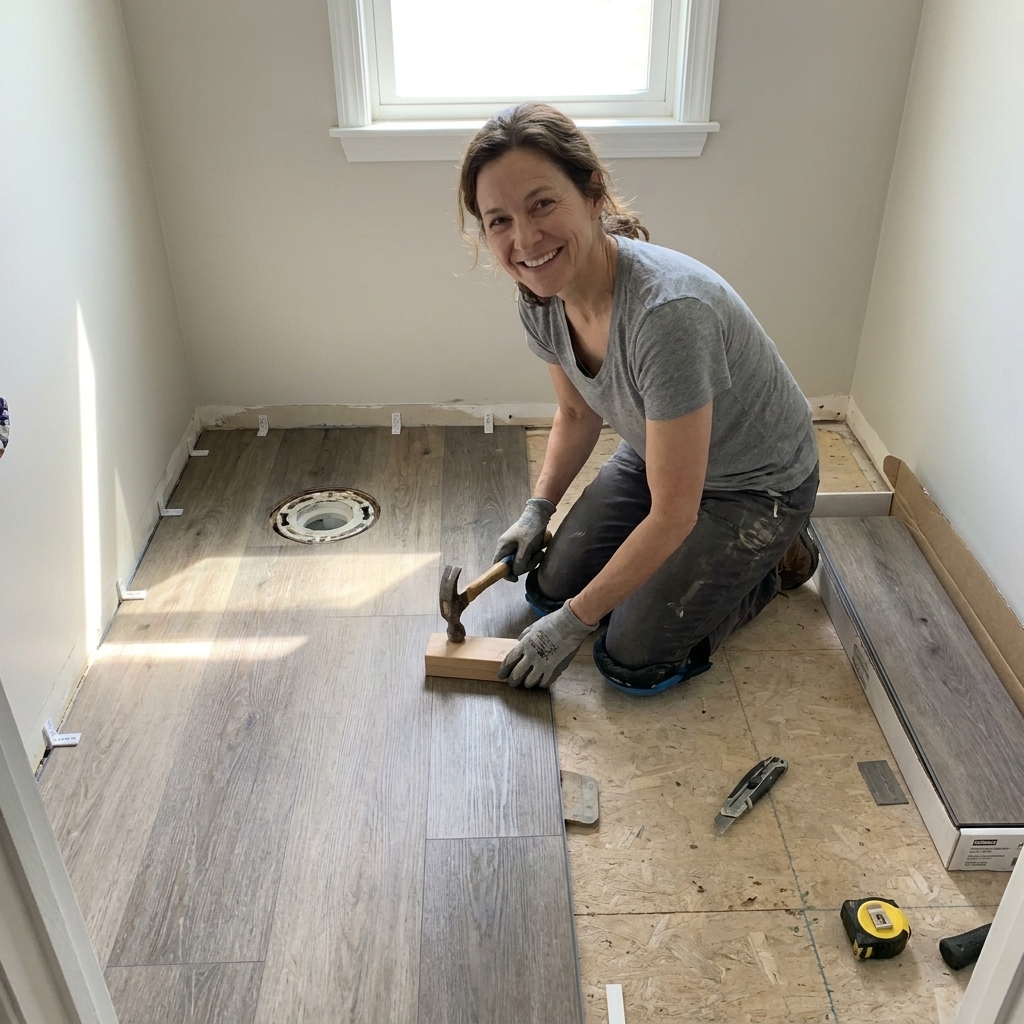 How to Install Waterproof LVP in Kitchens and Baths